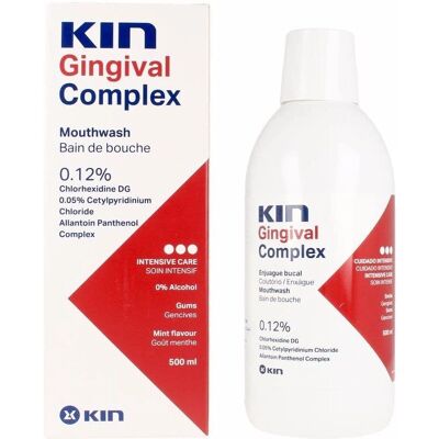 Płyn do płukania ust Kin Gingival Complex 500ml - Płyn do płukania ust Płyn do płukania ust Kin Gingival Complex 500ml - Płyn do płukania ust
