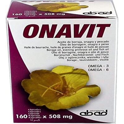 Abad Aceite de Borraja y Onagra 160 Cápsulas - Complemento Alimenticio Abad Aceite de Borraja y Onagra 160 Cápsulas - Complemento Alimenticio
