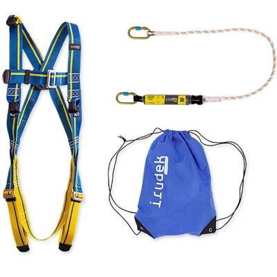 Kit de protección contra caídas Irudek Apeninos - Azul/Amarillo Kit de protección contra caídas Irudek Apeninos - Azul/Amarillo