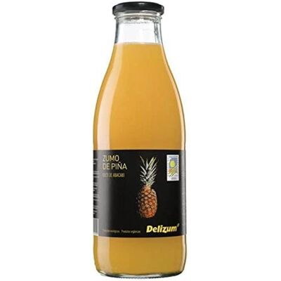 Delizum Zumo de Piña Orgánico 200 ml - Jugo Delizum Zumo de Piña Orgánico 200 ml - Jugo