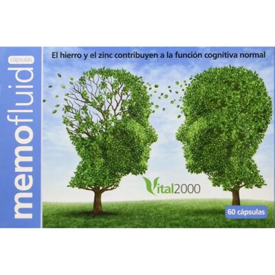 Vital 2000 Memofluid - Apoyo Cognitivo - 60 Cápsulas Vital 2000 Memofluid - Apoyo Cognitivo - 60 Cápsulas
