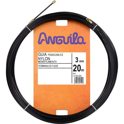 Anguila nylon pasacavi - 3mm x 20m Anguila nylon pasacavi - 3mm x 20m