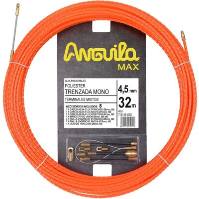 Anguila - Monofilament polyester geleiding 32m - Kabelgeleider Anguila - Monofilament polyester geleiding 32m - Kabelgeleider