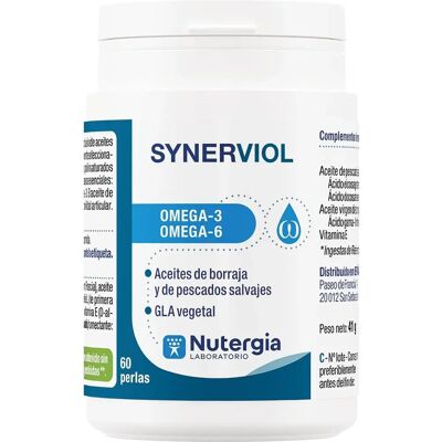 Nutergia Synerviol Omega-3-6 Supplement - Brain & Heart Support Nutergia Synerviol Omega-3-6 Supplement - Brain & Heart Support