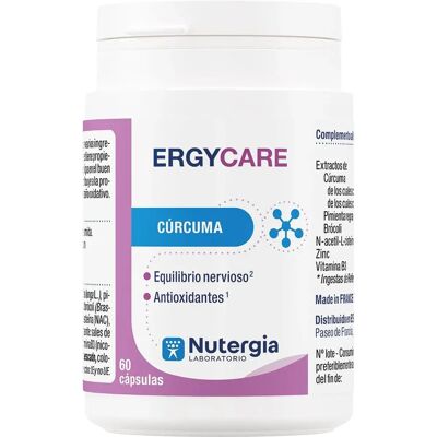 Nutergia Nutergia Ergycare - 60 Capsules - Dietary Supplement Nutergia Nutergia Ergycare - 60 Capsules - Dietary Supplement