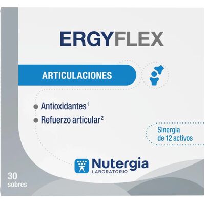 Nutergia Ergyflex - Apoyo a las Articulaciones y Piel - 30 Sobres Nutergia Ergyflex - Apoyo a las Articulaciones y Piel - 30 Sobres