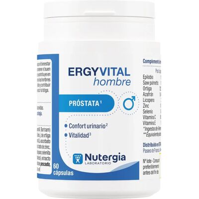 Nutergia Ergyvital Homem 60 Cápsulas Nutergia Ergyvital Homem 60 Cápsulas