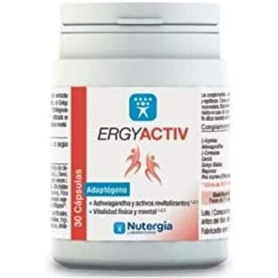 Nutergia Ergyactiv - Dietary Supplement - Supports Energy & Stress Relief Nutergia Ergyactiv - Dietary Supplement - Supports Energy & Stress Relief