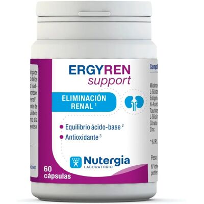 Nutergia Ergyren Support - Renal Elimination 60 Capsules Nutergia Ergyren Support - Renal Elimination 60 Capsules