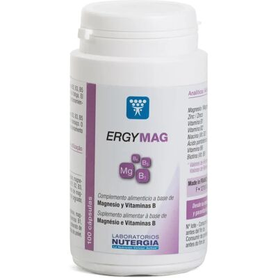 Nutergia Nutergia Ergymag Magnesium B Vitamine Kapseln - Unterstützt Stoffwechsel & Nervensystem Nutergia Nutergia Ergymag Magnesium B Vitamine Kapseln - Unterstützt Stoffwechsel & Nervensystem