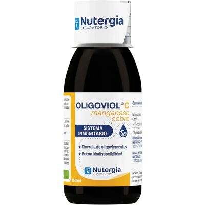 Nutergia Oligoviol C Manganese Copper Supplement - Winter Support Nutergia Oligoviol C Manganese Copper Supplement - Winter Support