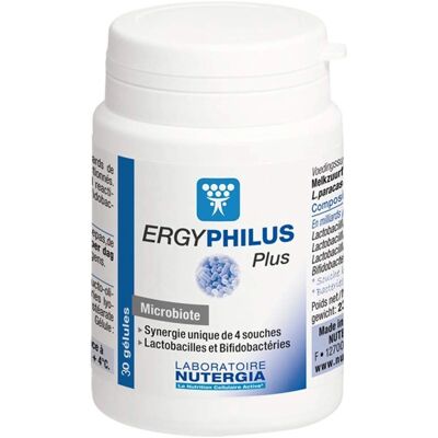 Nutergia Ergyphilus Plus - Apoia a digestão e imunidade - 30 cápsulas Nutergia Ergyphilus Plus - Apoia a digestão e imunidade - 30 cápsulas