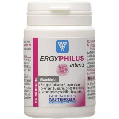 Nutergia Ergyphilus Intima - Probióticos para Saúde Vaginal e Urinária - 60 Cápsulas Nutergia Ergyphilus Intima - Probióticos para Saúde Vaginal e Urinária - 60 Cápsulas