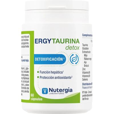 Nutergia Ergytaurine Detox del Hígado - Suplemento Nutergia Ergytaurine Detox del Hígado - Suplemento