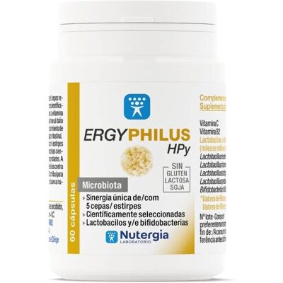 Nutergia Ergyphilus Hpy - Probióticos - 60 cápsulas Nutergia Ergyphilus Hpy - Probióticos - 60 cápsulas