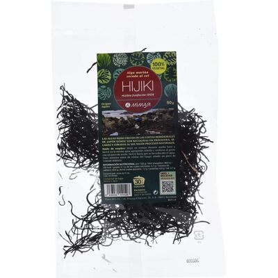Algas Hijiki Mimasa - 50g - Alga comestível japonesa Algas Hijiki Mimasa - 50g - Alga comestível japonesa