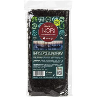 Mimasa Nori seaweed - 25g - Japanese, high vitamin A Mimasa Nori seaweed - 25g - Japanese, high vitamin A