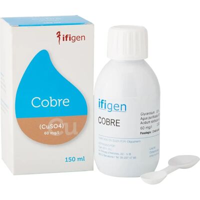 Ifigen Copper Trace Elements - 150ml - Supplement Ifigen Copper Trace Elements - 150ml - Supplement