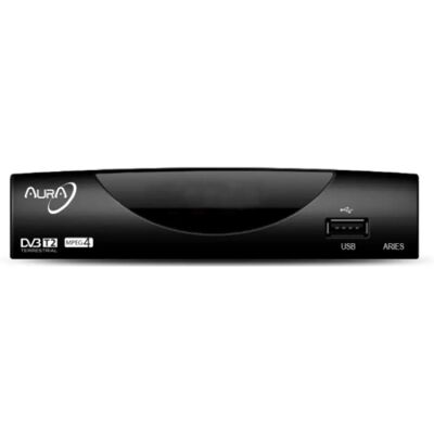 Récepteur TV Numérique Aura Aries T2 DVB-T2 HDMI USB - Publicité Récepteur TV Numérique Aura Aries T2 DVB-T2 HDMI USB - Publicité