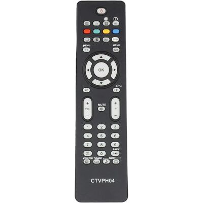 Mando a distancia universal Philips - Negro - Control remoto Mando a distancia universal Philips - Negro - Control remoto