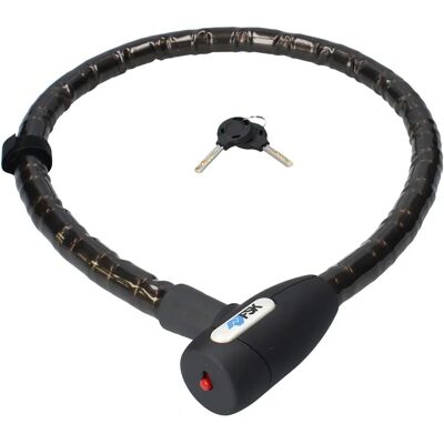 Kabel stalowy Ferrestock z zamkiem - 22 mm, 100 cm - Kabel bezpieczeństwa Kabel stalowy Ferrestock z zamkiem - 22 mm, 100 cm - Kabel bezpieczeństwa