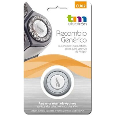 Cabeça de Barbear de Substituição TM Electron - Transparente Cabeça de Barbear de Substituição TM Electron - Transparente