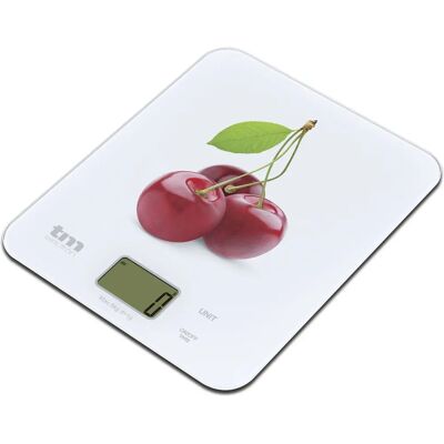 Bilancia da cucina TM Cherries 8kg - Supporta 8kg, LCD Bilancia da cucina TM Cherries 8kg - Supporta 8kg, LCD