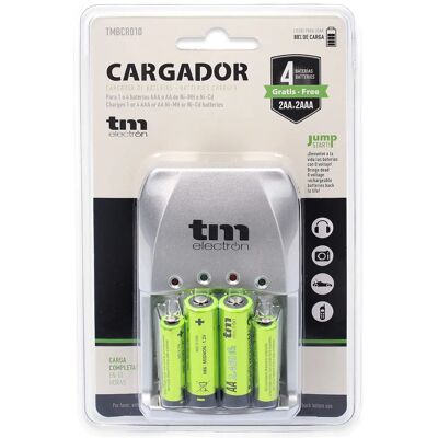 TM Electron R03/R6 Akkuladegerät - Batterityp R6 TM Electron R03/R6 Akkuladegerät - Batterityp R6