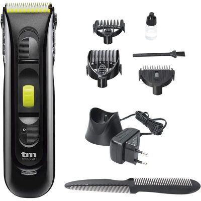 Tondeuse TM Electron 240 V - Rechargeable - Lames en titane & céramique - 39mm de large - LED Tondeuse TM Electron 240 V - Rechargeable - Lames en titane & céramique - 39mm de large - LED