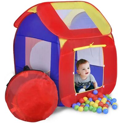 Tente de Jeu pour Enfants MOBICLINIC avec Balles - Intérieur/Extérieur - Publicité Tente de Jeu pour Enfants MOBICLINIC avec Balles - Intérieur/Extérieur - Publicité