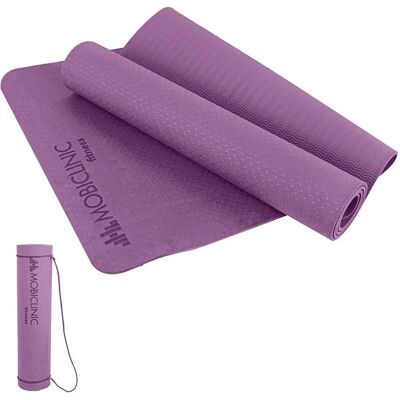 Mobiclinic Yoga Mat - 181cm x 61cm x 6mm Milieuvriendelijk Antislip Mobiclinic Yoga Mat - 181cm x 61cm x 6mm Milieuvriendelijk Antislip