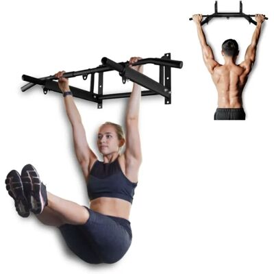 Barre de Traction Murale Mobiclinic - Jusqu'à 150kg - Équipement d'entraînement polyvalent - Publicité Barre de Traction Murale Mobiclinic - Jusqu'à 150kg - Équipement d'entraînement polyvalent - Publicité