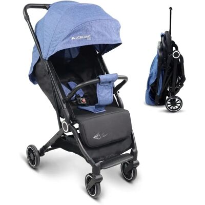 Poussette bébé Mobiclinic Trip Pliable Compacte Harnais de sécurité Bleu - Poussette - Publicité Poussette bébé Mobiclinic Trip Pliable Compacte Harnais de sécurité Bleu - Poussette - Publicité