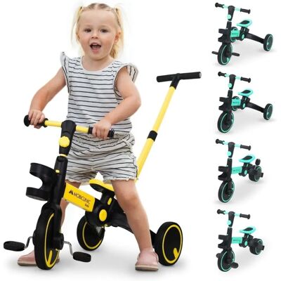 MOBICLINIC 5-i-1 Barnetricycle - Justerbart säte & styre MOBICLINIC 5-i-1 Barnetricycle - Justerbart säte & styre