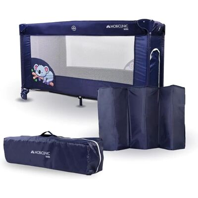 Mofli Draagbare Opvouwbare Reiswieg - Ademend - 125x77x65 cm Mofli Draagbare Opvouwbare Reiswieg - Ademend - 125x77x65 cm
