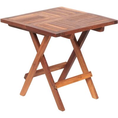Zenkooi OL01360 Teak Bijzettafel - 50x50cm Zenkooi OL01360 Teak Bijzettafel - 50x50cm