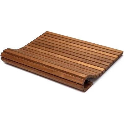 Zenkooi Teak Opvouwbare Douchetrede - Douchebak Zenkooi Teak Opvouwbare Douchetrede - Douchebak