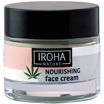 Iroha - Crème Visage à l'Huile de Graines de Chanvre - Soins du Visage - Publicité Iroha - Crème Visage à l'Huile de Graines de Chanvre - Soins du Visage - Publicité