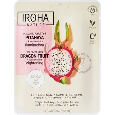 Rozświetlająca Maskara Iroha Nature z Pitahaya i Kwasem Hialuronowym Rozświetlająca Maskara Iroha Nature z Pitahaya i Kwasem Hialuronowym