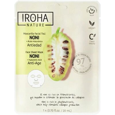 Iroha Nature Mask Noni Hyaluronic Acid - Face Mask Iroha Nature Mask Noni Hyaluronic Acid - Face Mask