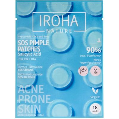 Iroha Marchio Cerotti per Acne - 18 Unità - Cura Efficace Iroha Marchio Cerotti per Acne - 18 Unità - Cura Efficace