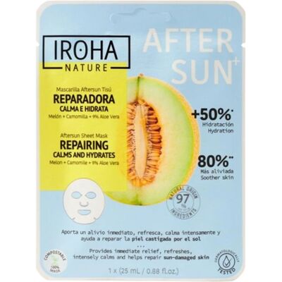 Iroha Melon Repairing Beruhigt Und Spendet Feuchtigkeit - Gesichtsmasken Iroha Melon Repairing Beruhigt Und Spendet Feuchtigkeit - Gesichtsmasken