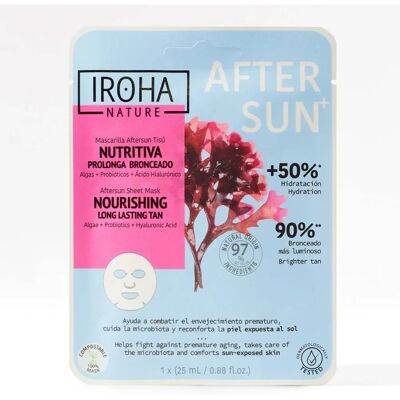 Iroha Algues Nourrissante Bronzage Longue Durée 1 U - Masque facial - Publicité Iroha Algues Nourrissante Bronzage Longue Durée 1 U - Masque facial - Publicité