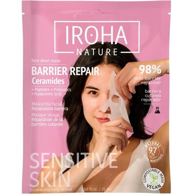 Iroha Reparatur Barrier Gesichtsmaske - Empfindliche Haut Iroha Reparatur Barrier Gesichtsmaske - Empfindliche Haut