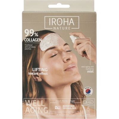 Iroha - P-IN/23 - 99% Kollagén - Homlok - Facial Patch Iroha - P-IN/23 - 99% Kollagén - Homlok - Facial Patch