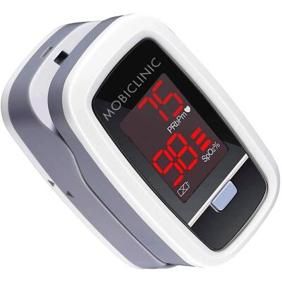 Mobiclinic PX-02 Oxímetro de Dedo - Preciso, Portátil, Fácil de Usar Mobiclinic PX-02 Oxímetro de Dedo - Preciso, Portátil, Fácil de Usar