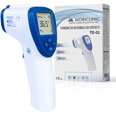 MOBICLINIC TO-01 Termómetro Infrarrojo Sin Contacto - Termómetro MOBICLINIC TO-01 Termómetro Infrarrojo Sin Contacto - Termómetro