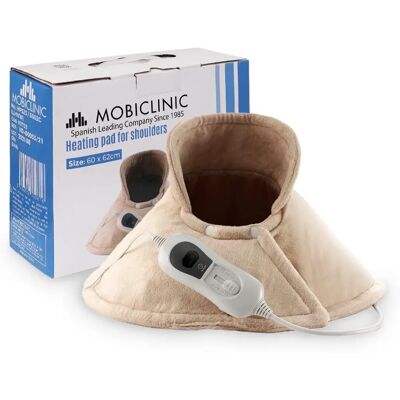 MOBICLINIC Elektrische Nackenheizmatte - 3 Temperaturstufen - 62x60cm MOBICLINIC Elektrische Nackenheizmatte - 3 Temperaturstufen - 62x60cm