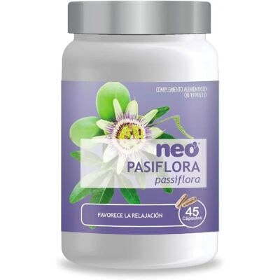 Neovital Passionsblume Neo 45 Kapseln - Stressabbau Ergänzung Neovital Passionsblume Neo 45 Kapseln - Stressabbau Ergänzung
