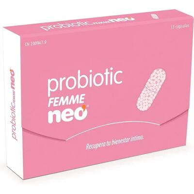 Neo Probiotic Femme 15 Kapseln - Probiotische Kapseln für Frauen Neo Probiotic Femme 15 Kapseln - Probiotische Kapseln für Frauen